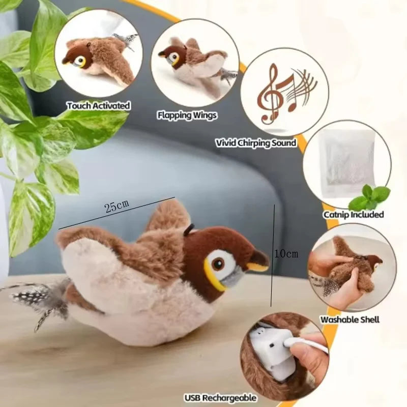 Chirping Bird Cat Toy