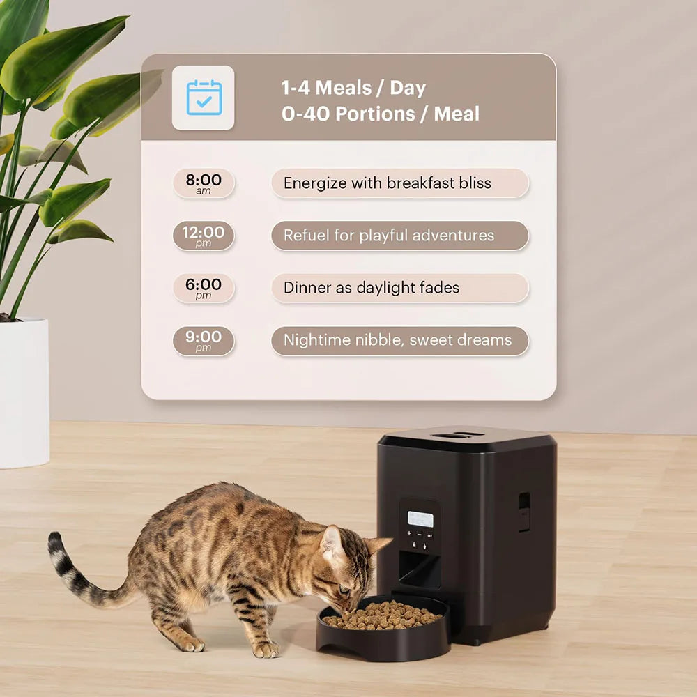 Smart Automatic Pet Feeder, Timed