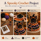 Halloween Crochet Tabletop Decor DIY Kit