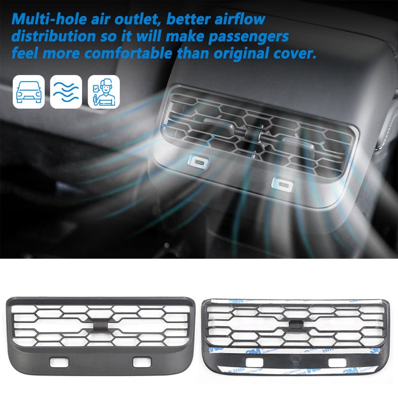 Backseat Air Vents Cover for Tesla Model 3/Y