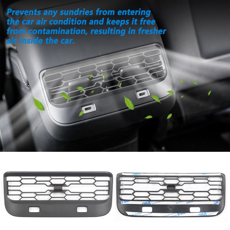 Backseat Air Vents Cover for Tesla Model 3/Y