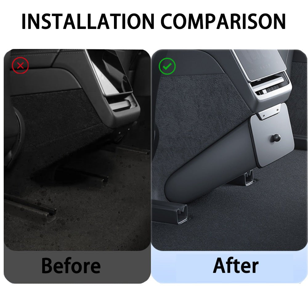 Backseat Magnetic Trash Can & Storage Box for Tesla Model 3 Highland 2024+