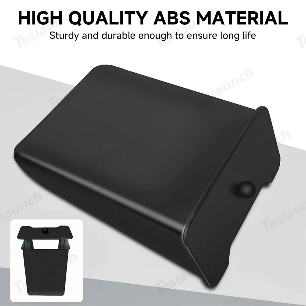 Backseat Magnetic Trash Can & Storage Box for Tesla Model Y Juniper 2025+