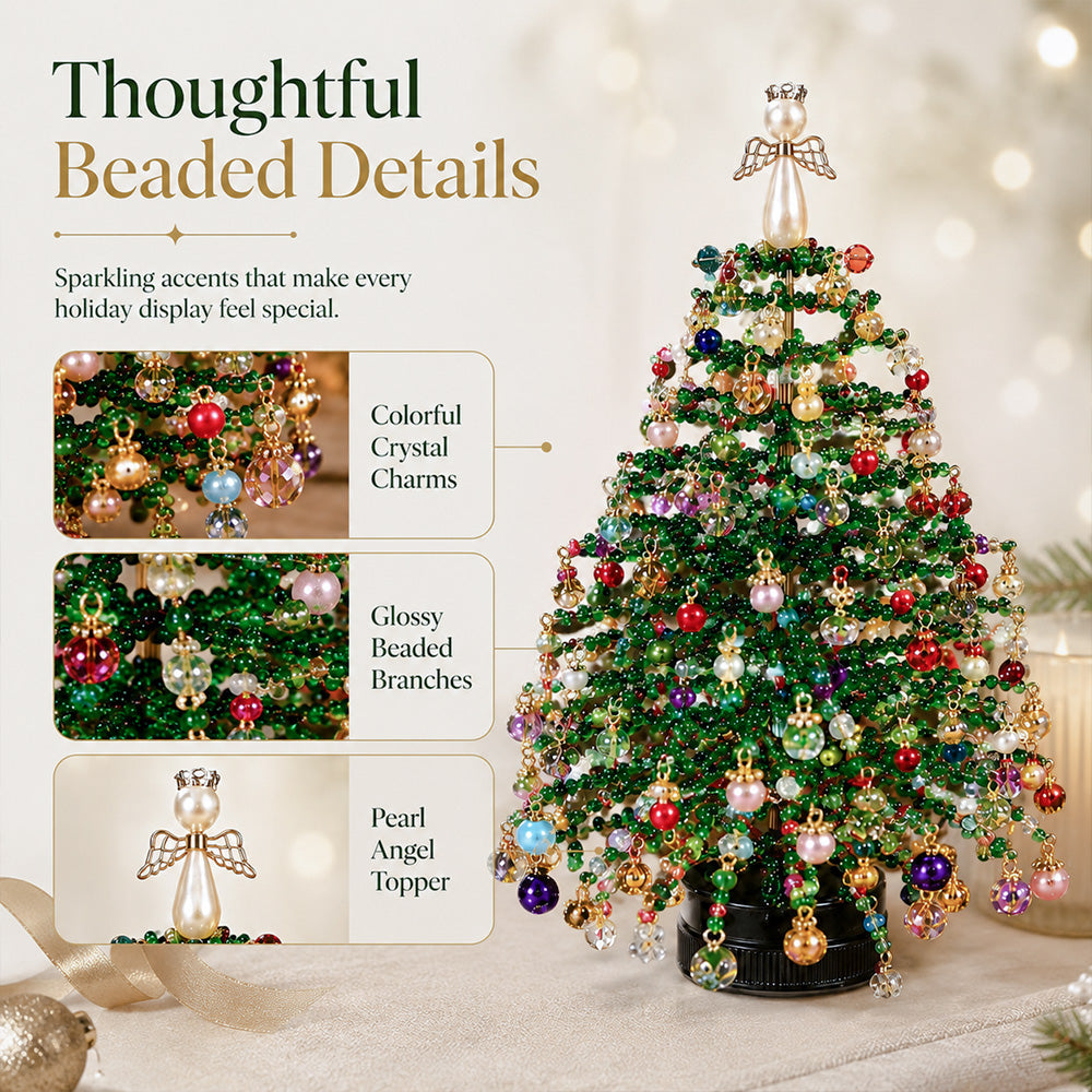 DIY Beaded Christmas Tree Kit