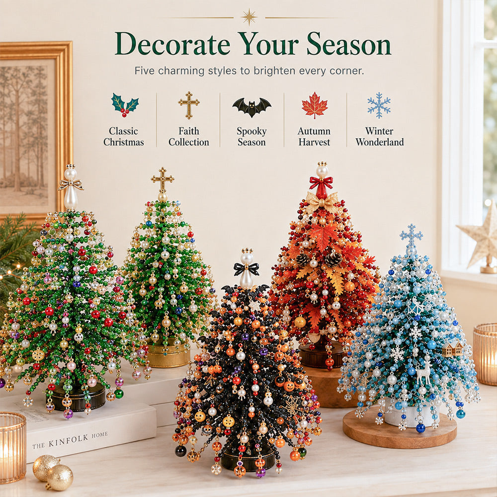 DIY Beaded Christmas Tree Kit