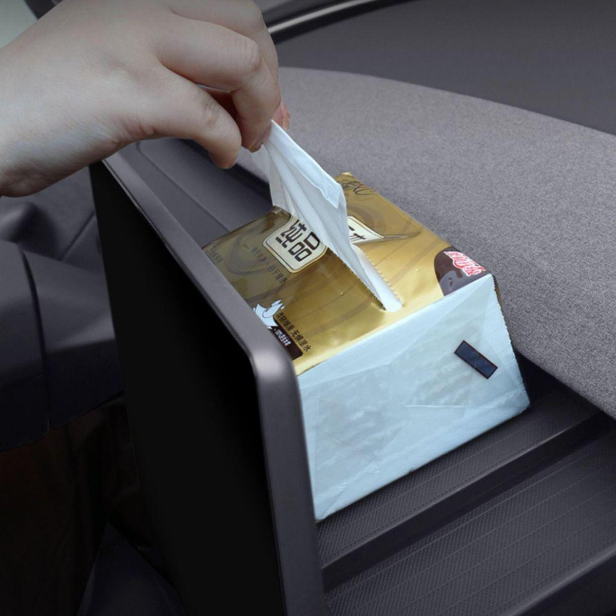 Behind Screen Storage Box for Model 3 Highland & Model Y Juniper | Miroken