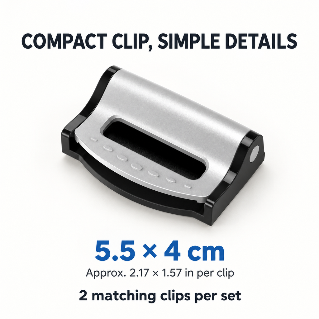 BeltEase Car Seat Belt Clips (2-Pack)