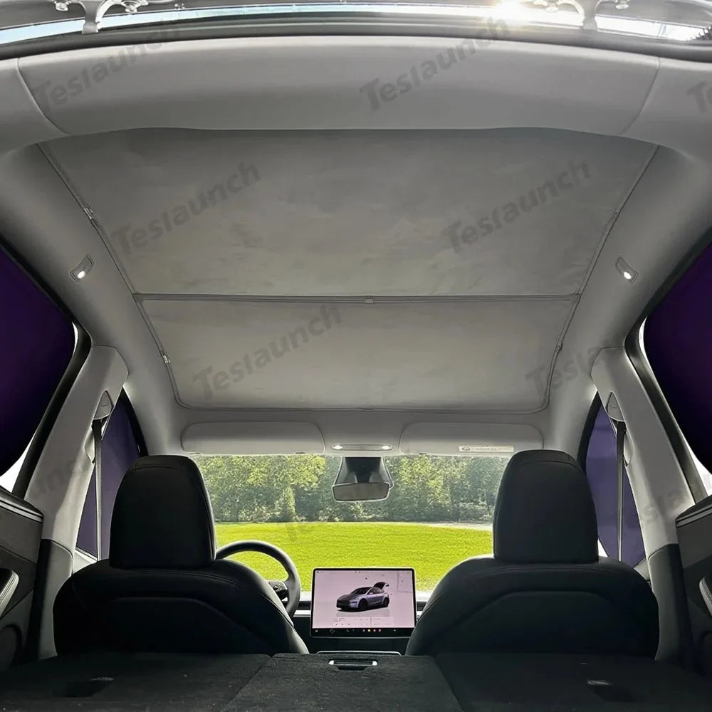 Best Tesla Model Y Sunshade Kit – Privacy & Heat Protection for Tesla Model Y Juniper 2025+
