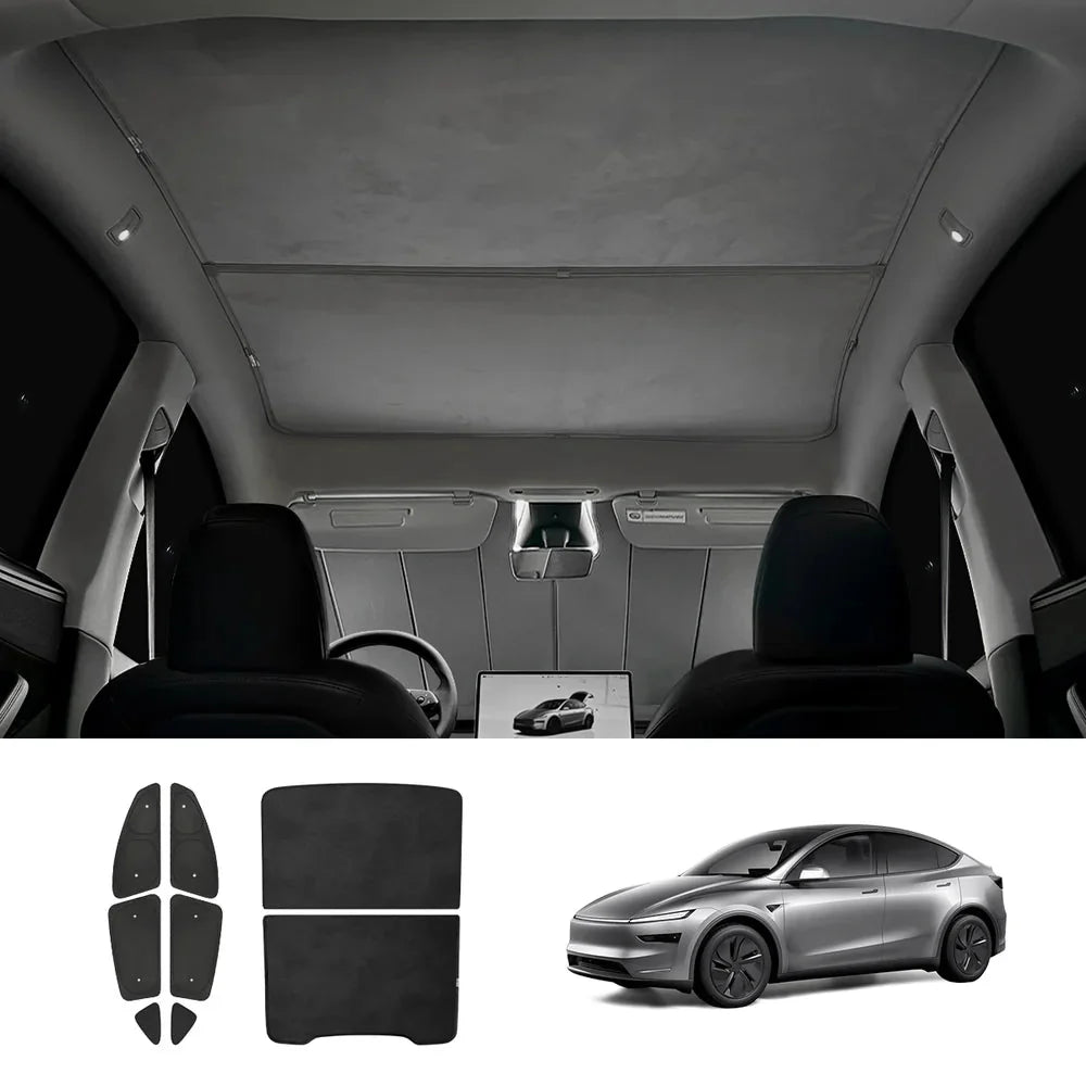 Best Tesla Model Y Sunshade Kit – Privacy & Heat Protection for Tesla Model Y Juniper 2025+