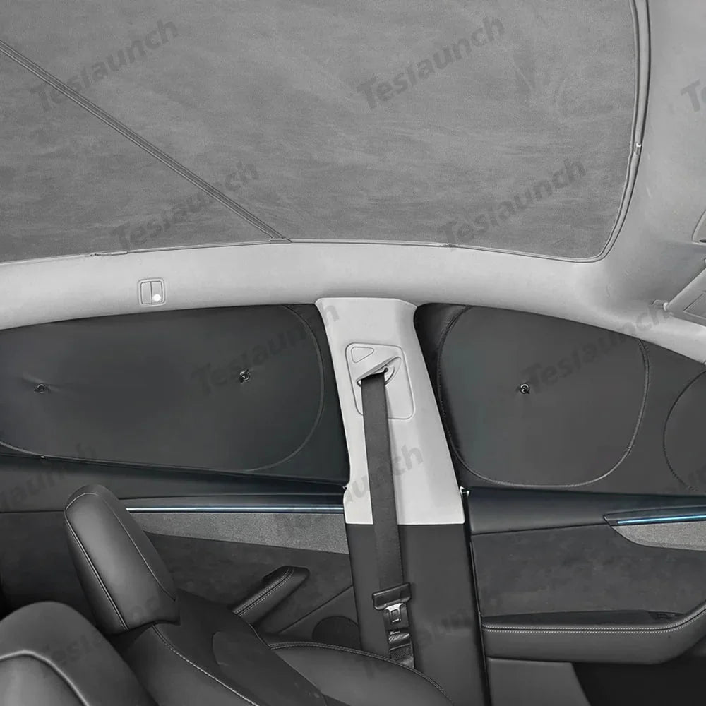 Best Tesla Model Y Sunshade Kit – Privacy & Heat Protection for Tesla Model Y Juniper 2025+