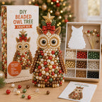 Animal-Themed Beaded Christmas Tree DIY Kit