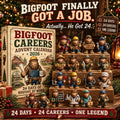 Bigfoot Professions Advent Calendar 2026 - 24 Days of Bigfoot at Work