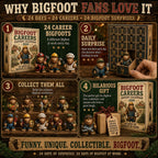 Bigfoot Professions Advent Calendar 2026 - 24 Days of Bigfoot at Work