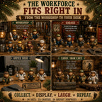 Bigfoot Professions Advent Calendar 2026 - 24 Days of Bigfoot at Work