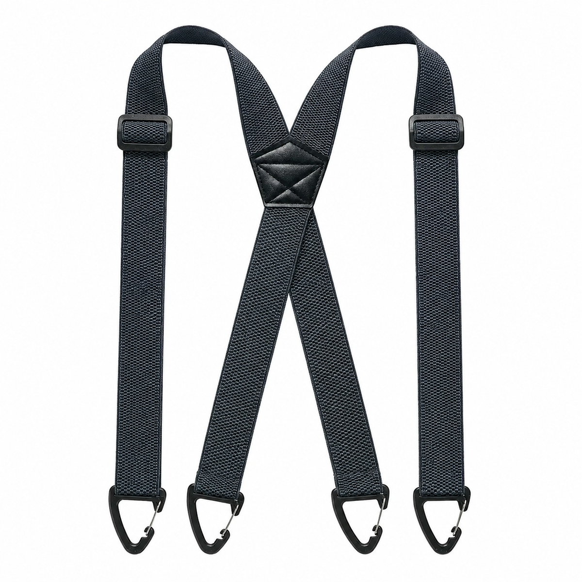 Men's Belt Loop Suspenders - Adjustable Hook Suspenders with 1.5 Inch Straps