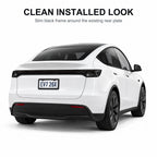 Black License Plate Frames for Tesla – 2 Pack, Front & Rear