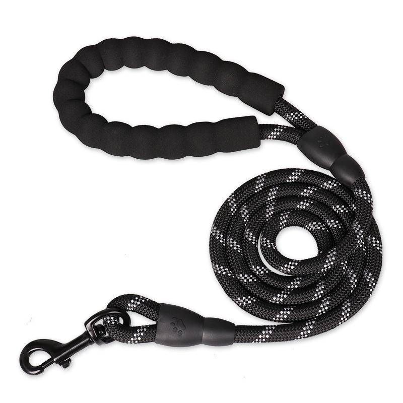 Strong Nylon Reflective Dog Leash â Heavy-Duty, Tangle-Free Pet Leash