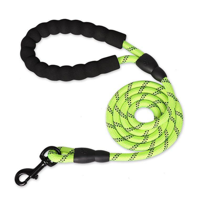 Strong Nylon Reflective Dog Leash â Heavy-Duty, Tangle-Free Pet Leash