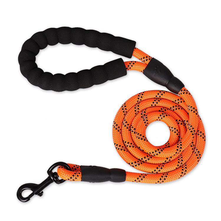 Strong Nylon Reflective Dog Leash â Heavy-Duty, Tangle-Free Pet Leash