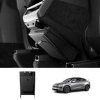 Rear Console Anti-Kick Panel Storage Box for Tesla Model 3/Y 2024+
