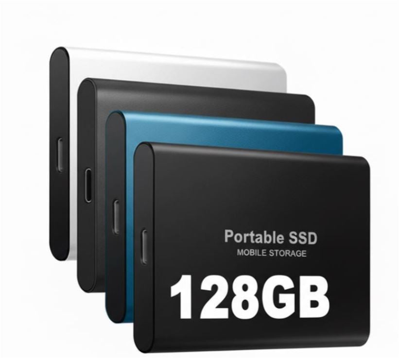 Miroken | DataSprint External SSD 128GB – Fast USB-C storage up to 1050 MB/s