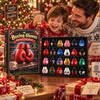 Boxing Advent Calendar 2026 - 24 Acrylic Boxing Ornaments for Boxing Enthusiasts