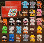 Building Block Advent Calendar 2026 - 24 Mini Animals to Build