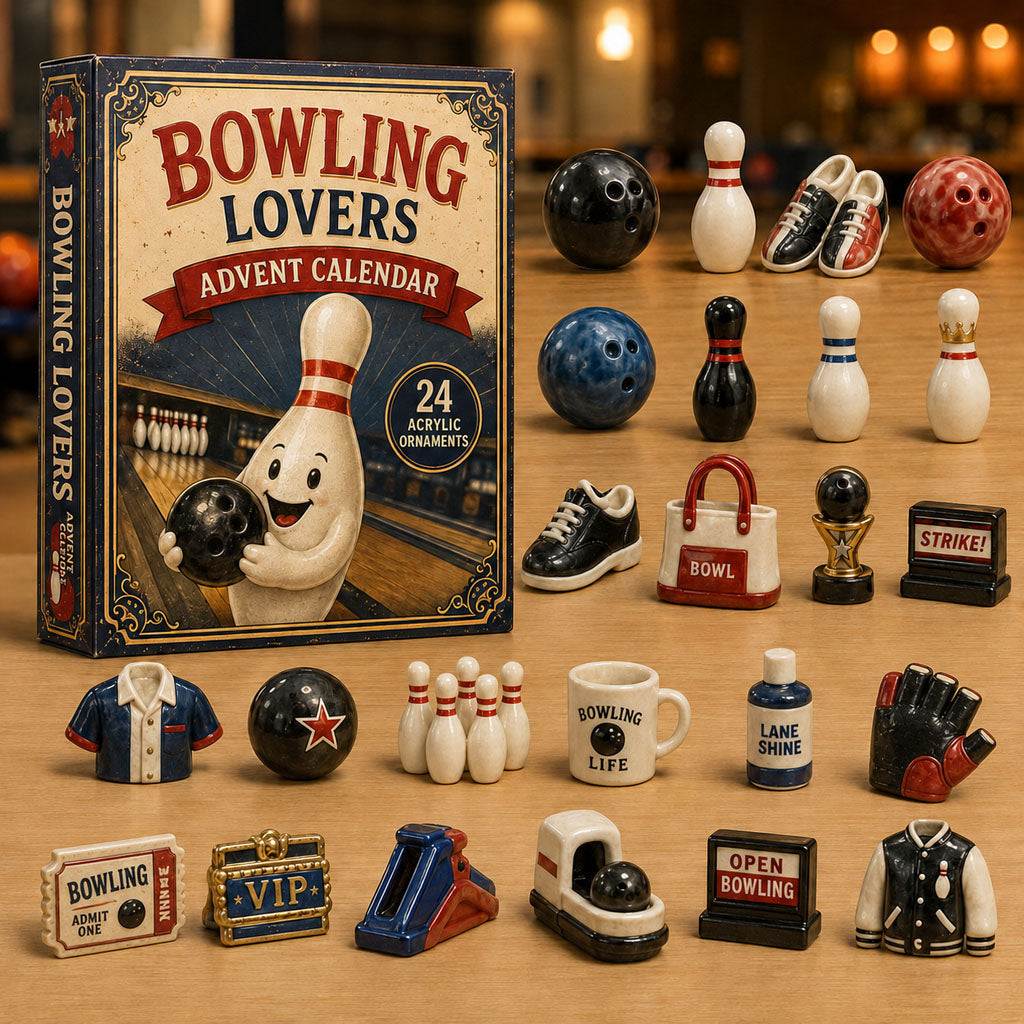 Bowling Advent Calendar 2026 - 24 Bowling Surprises