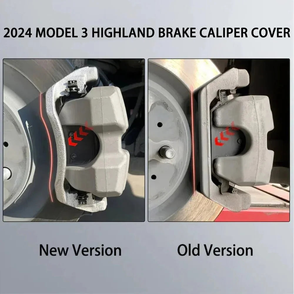 Brake Caliper Covers (4Pcs) for Tesla Model 3/Y/S/X/Cybertruck