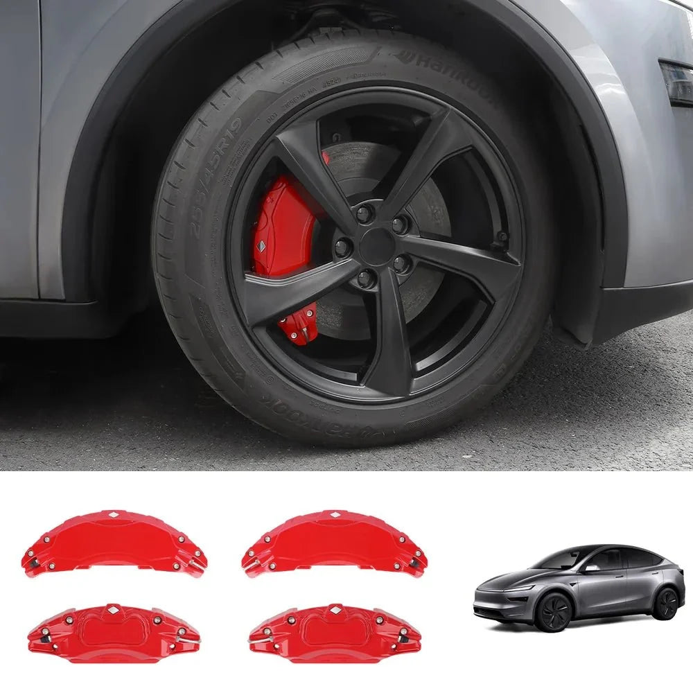 Brake Caliper Covers (4Pcs) for Tesla Model Y Juniper 2025+