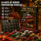 Fire Truck Advent Calendar 2026 - 24 Firefighting Vehicles