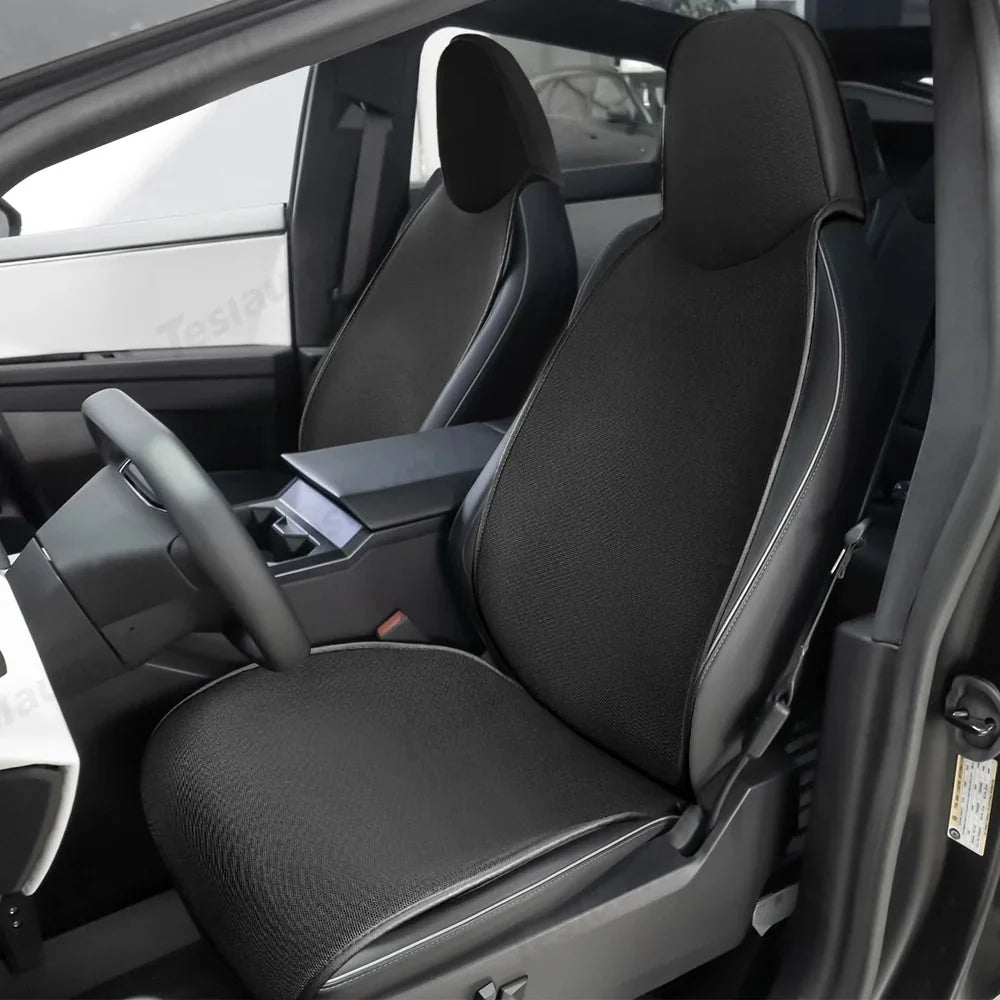 Breathable Mesh Seat Cover Set for Tesla Cybertruck 2024+