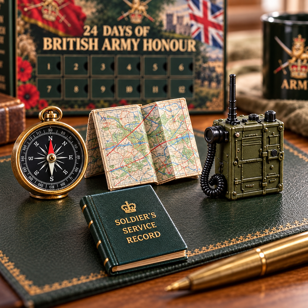 British Army Advent Calendar 2026 - 24 Military Mementos