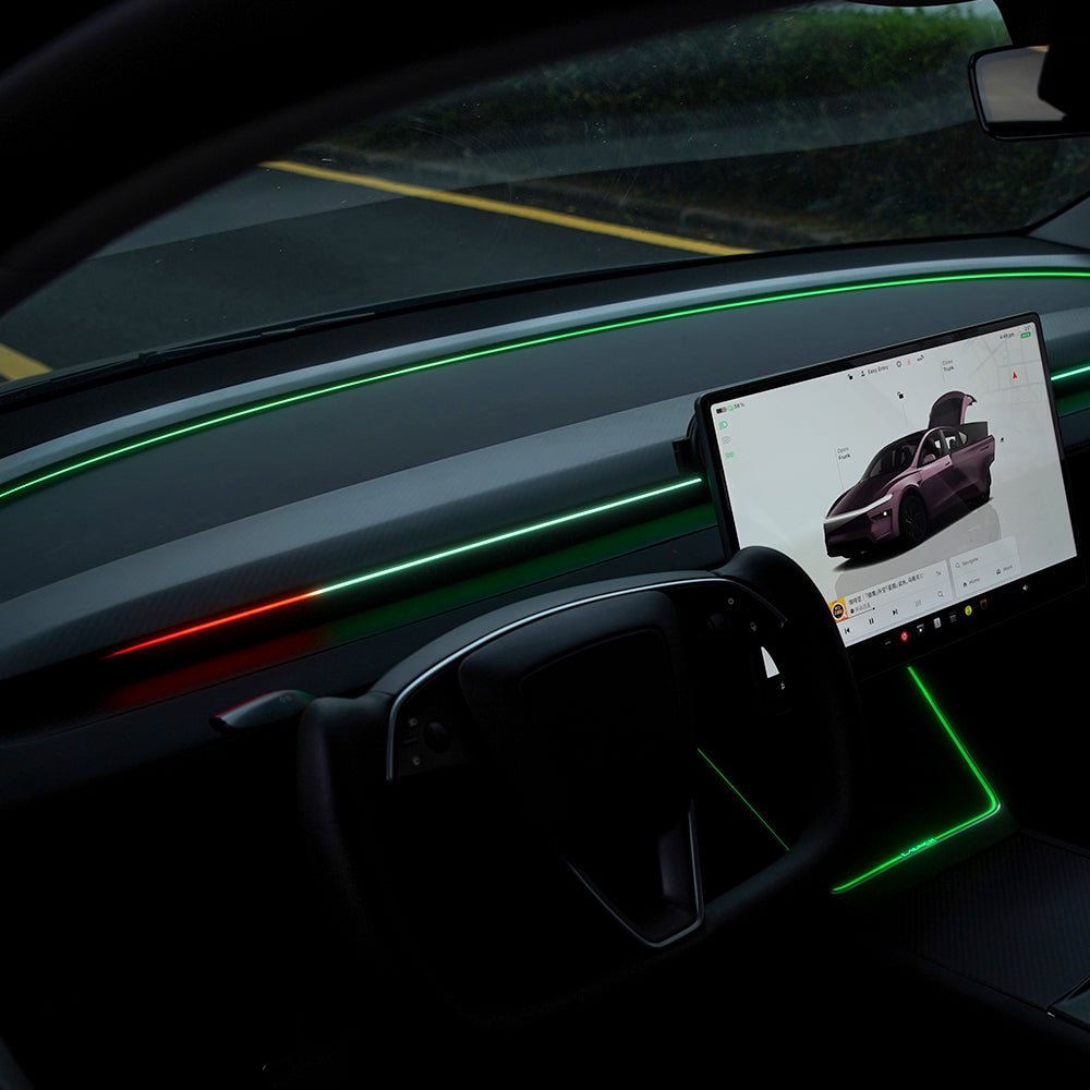 Miroken NeuroLight丨Model 3/Y Dashboard RGB Lights with Integrated BSD System