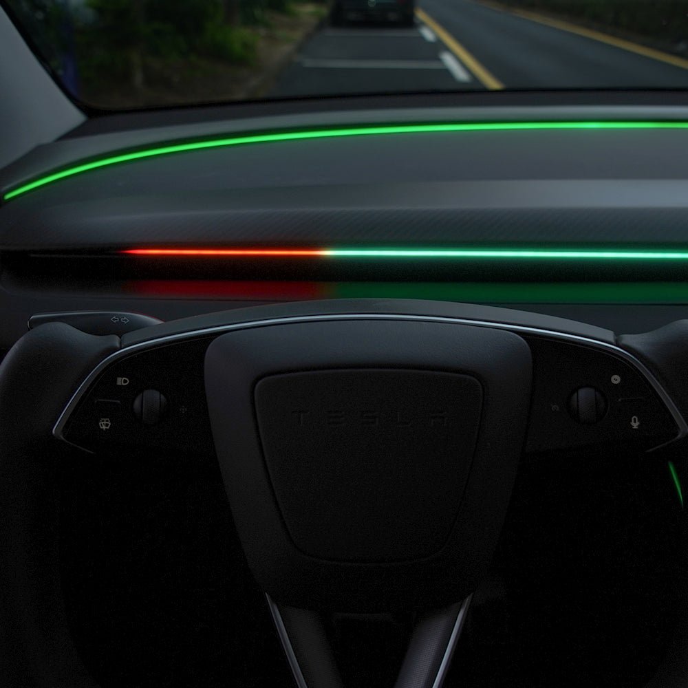 Miroken NeuroLight丨Model 3/Y Dashboard RGB Lights with Integrated BSD System