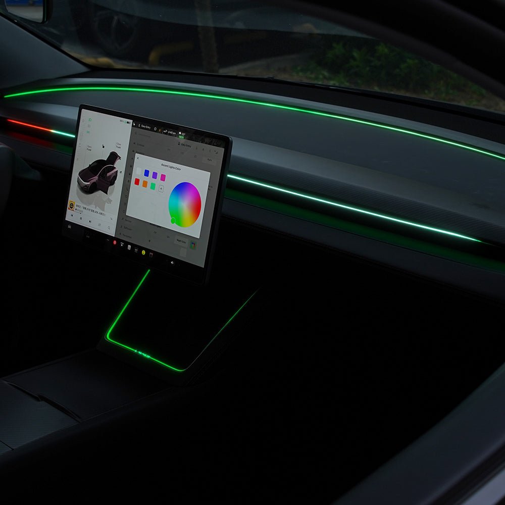 Miroken NeuroLight丨Model 3/Y Dashboard RGB Lights with Integrated BSD System