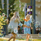 LED Multi-Hole Handheld Bubble Machine for Kids & Adults