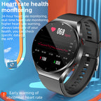 Miroken | One-Click Blood Sugar|Blood Glucose Blood Pressure ECG|ECG HRV Heart Rate Monitor Health Smart Watch