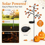 Solar Pumpkin Lights Light Up Your Halloween Yard