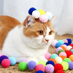 Pompom Launcher Cat Toy