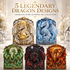 3D Layered Dragon Diamond Painting Kit