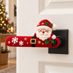 Handcrafted Holiday Friends Door Handle Covers