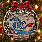 Lake Ontario Forever Christmas Keepsake Ornament