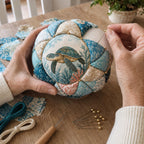 Beginner-Friendly DIY Ocean Treasures Patchwork Ornament Kit Collection
