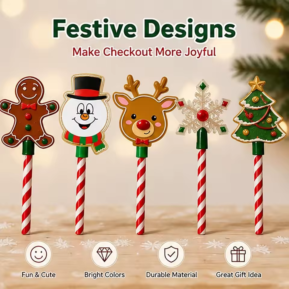 Christmas Tap to Pay Wand – Contactless Payment Card Holder