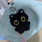Miroken Black Cat Plush Decor & Gift Toy