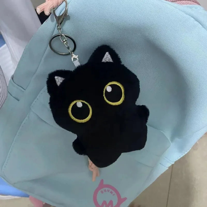 Miroken Black Cat Plush Decor & Gift Toy