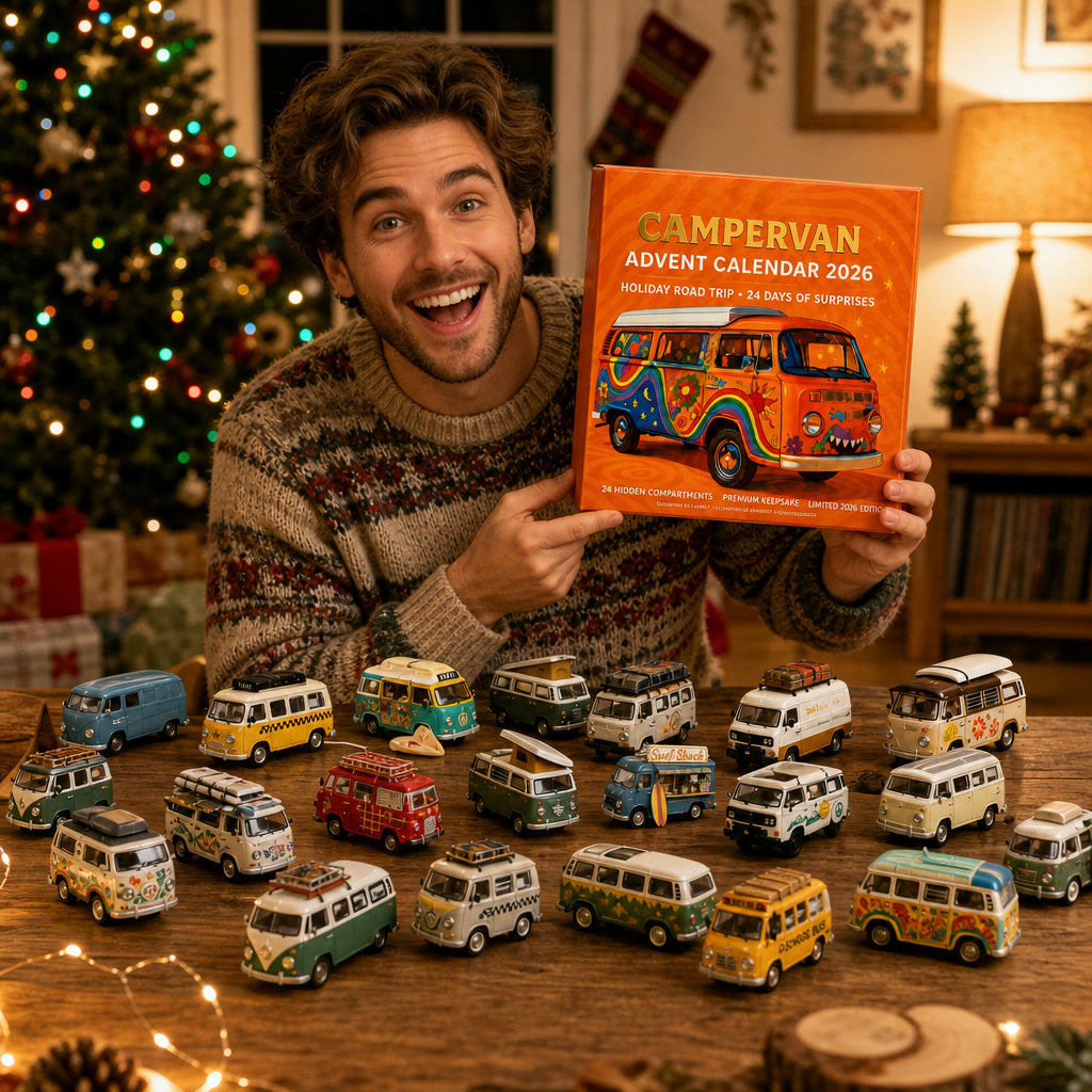 Camper Advent Calendar 2026 - 24 Miniature Campers