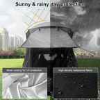 Camping Tent Tailgate Outdoor Waterproof Sunshade Privacy Shade Awning for Tesla Model Y