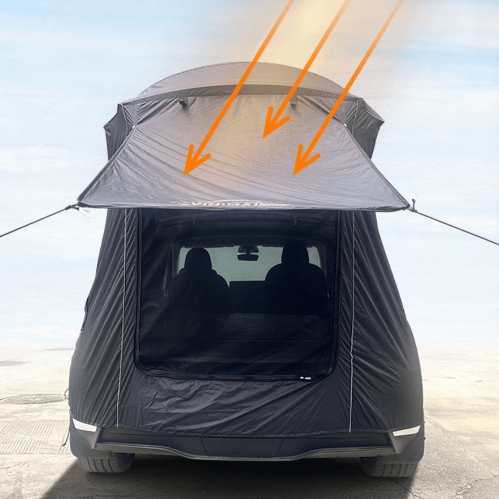 Camping Tent Tailgate Outdoor Waterproof Sunshade Privacy Shade Awning for Tesla Model Y